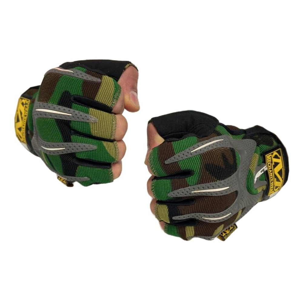 Беспалые перчатки Mechanix MPact камуфляжные