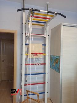 Монтаж шведской стенки Sv Sport враспор