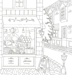 Dreaming Shop. Coloring Book (Korea)