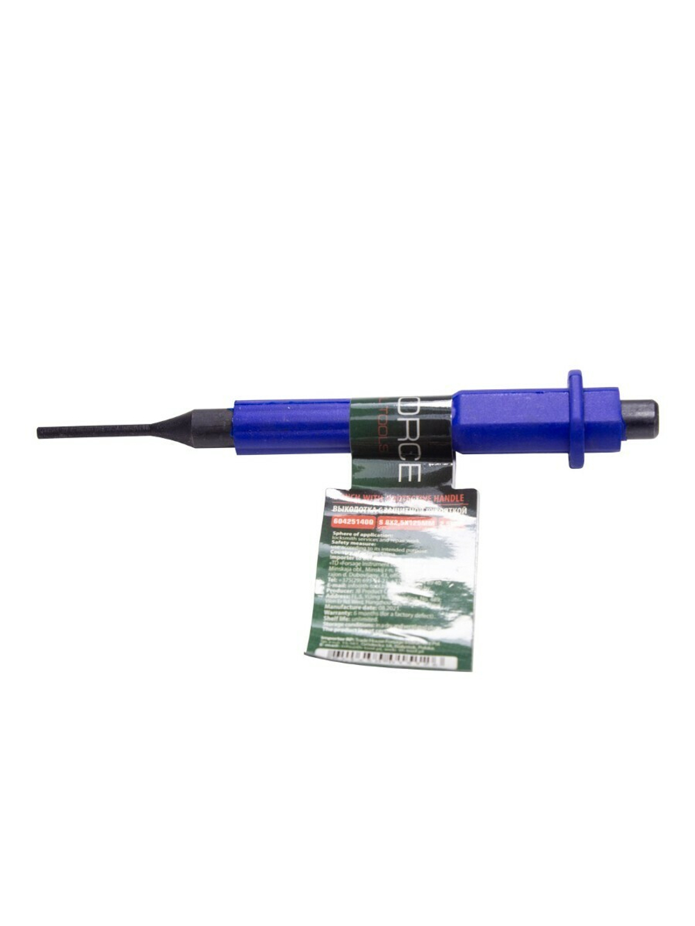 Выколотка c защитной рукояткой 2.5мм (L-125мм) RockForce##Rock FORCE RF-60425140Q