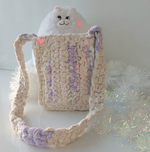 Сумка вязаная кроссбоди