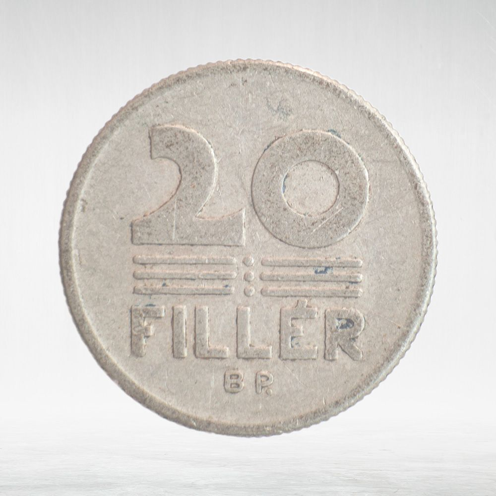 Hungary, 20 Fillér, 1969, F