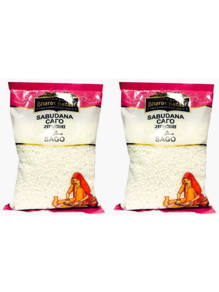 Тапиока в шариках Bharat Bazaar Sago Sabudana 500 г, 2 шт