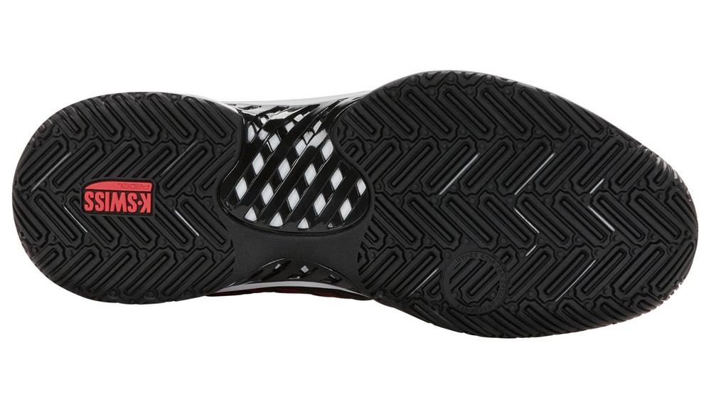 Мужские кроссовки для Падел K-Swiss Express Light 3 Padel - black/micro chip/neon lava