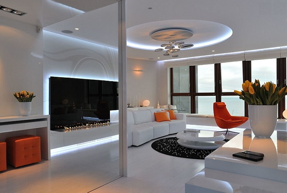 Потолочный дизайнерский светильник  Mercury by Artemide (6 плафонов)