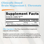 Doctor's Best, магний для мозга с Magtein®, 90 растительных капсул (50 мг в 1 капсуле)