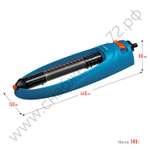 GRINDA RO-19, 19 форсунок, ударопрочный пластик, веерный распылитель, PROLine (429343)