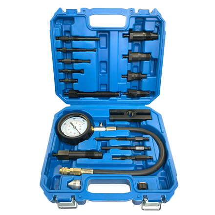 Компрессометр дизельный 0-1000PSI и 0-70атм с адаптерами для всех дизелей в мире TA-G1011 AE&T