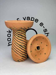 Чаша KONG phunnel lava orange