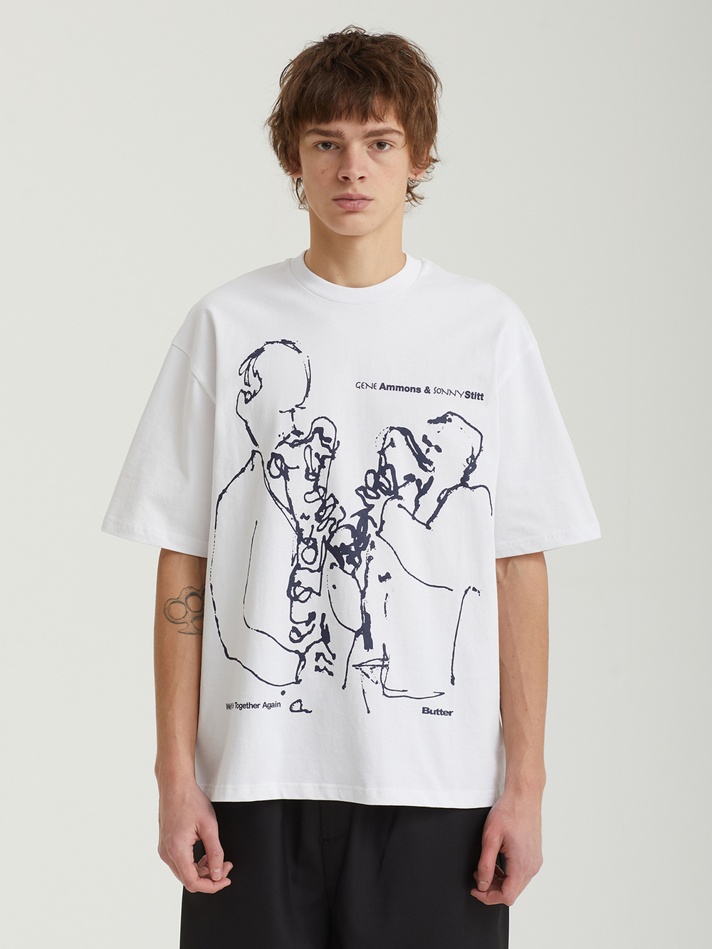 Мужская Футболка Together