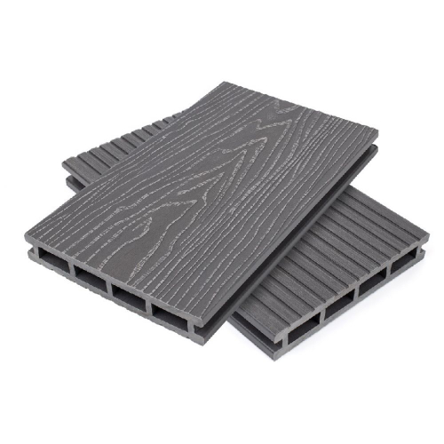 Террасная доска NanoWood Naturе 3D 150х24х6000 мм Серый