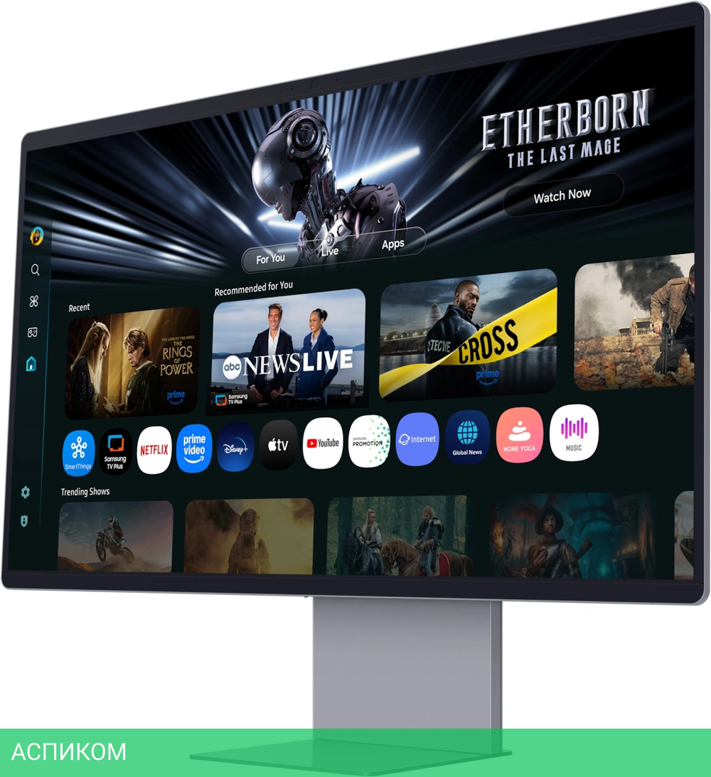 Монитор Samsung 32" Smart Monitor M9 LS32FM902SIXCI