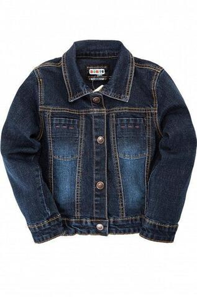 Пиджак для девочки ОР759П 92р Джинсовая