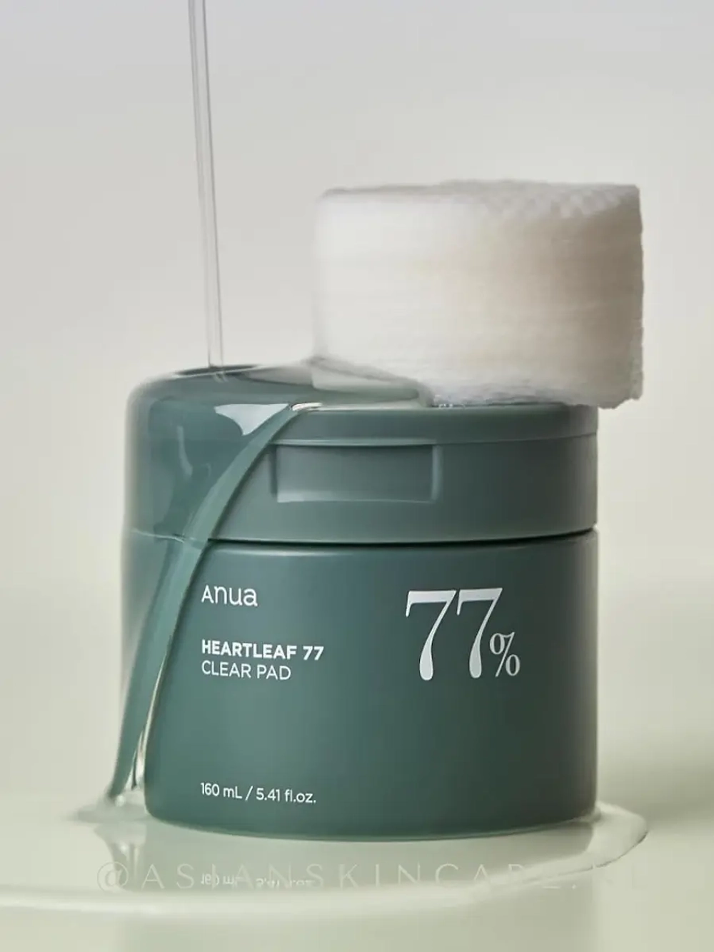 Anua Отшелушивающие пэды с экстрактом хауттюйнии и PHA-кислотой Heartleaf 77% Clear Pad 70 шт