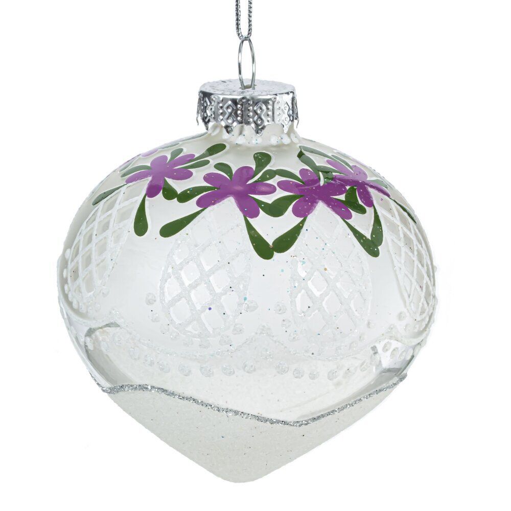 GAEM Набор из 12шт Украшение новогоднее "Шар", D 8 см, L34 W25 H9 см