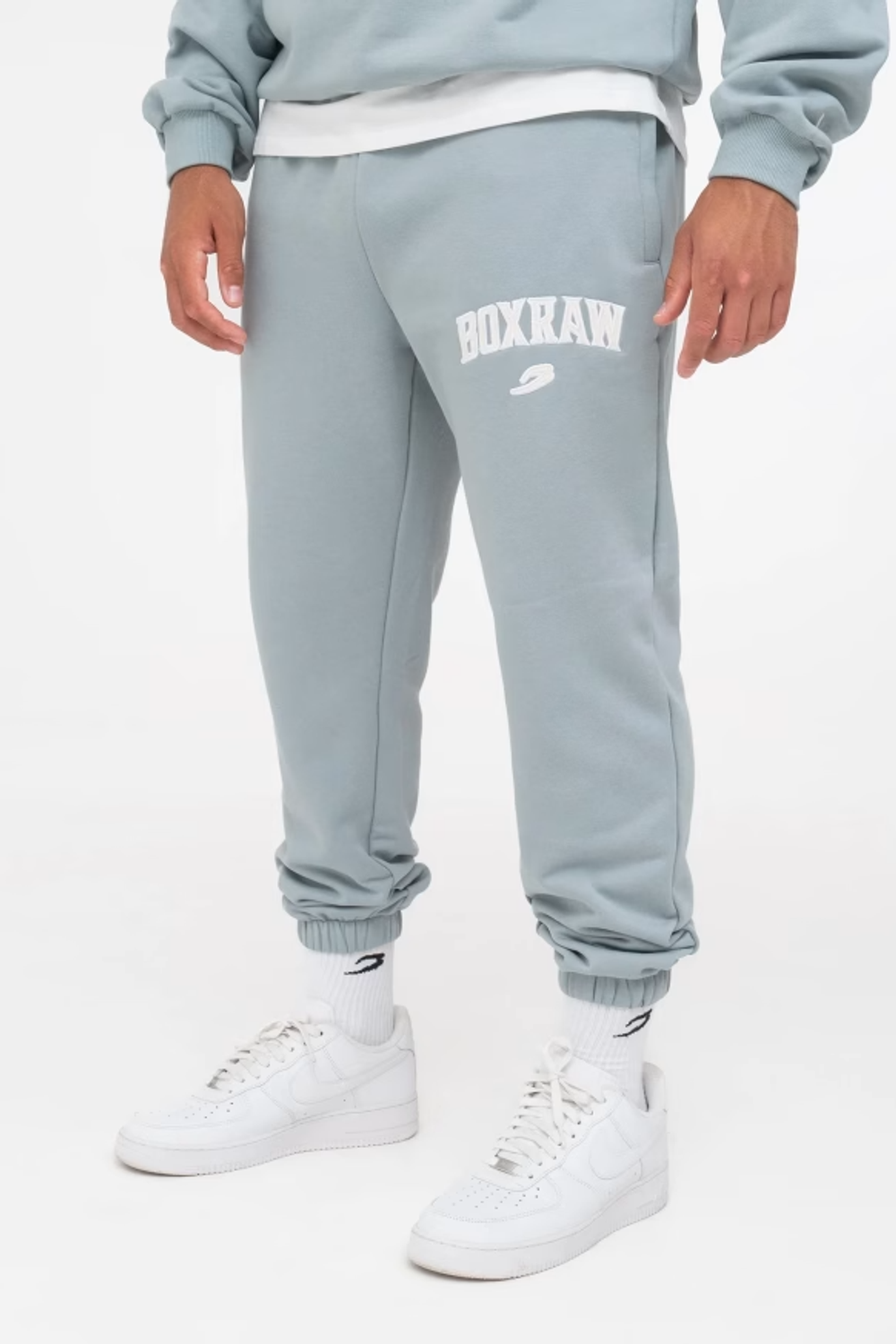 Джоггеры BOXRAW East Street голубые