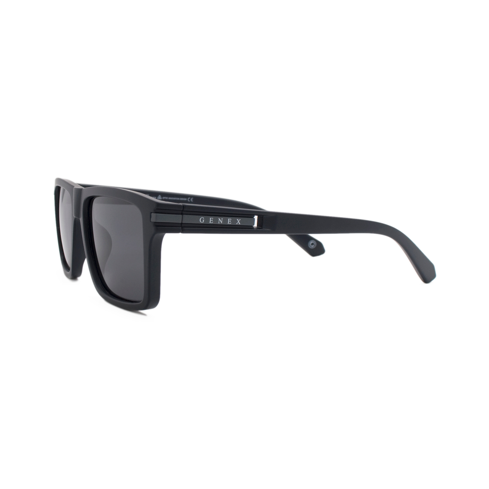 Очки Genex Sunglasses 670 c.003 квадратные черно-серые