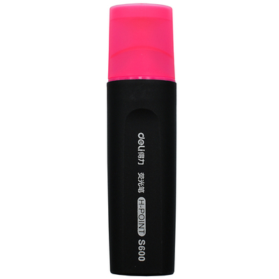 Текстовыделитель DELI "S600" 1-5 мм, розовый