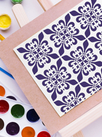 Трафарет для скрапбукинга из пластика многоразовый 008