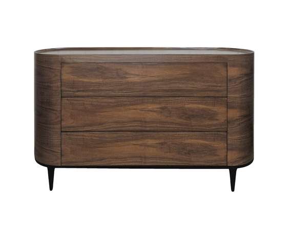 Комод с 3 ящиками Gentleman орех