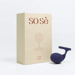 Синий вибростимулятор на пальцы Lunar