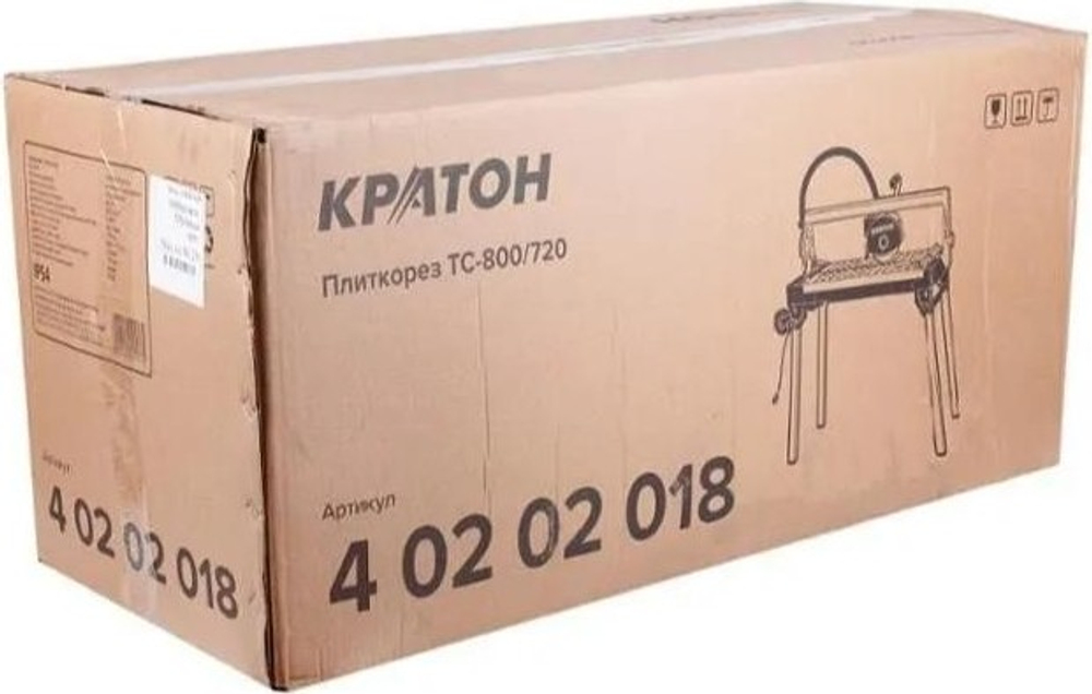 Станок плиткорезный КРАТОН TC-800/720 4 02 02 018