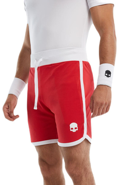 Мужские теннисные шорты Hydrogen Tech Shorts - red/white