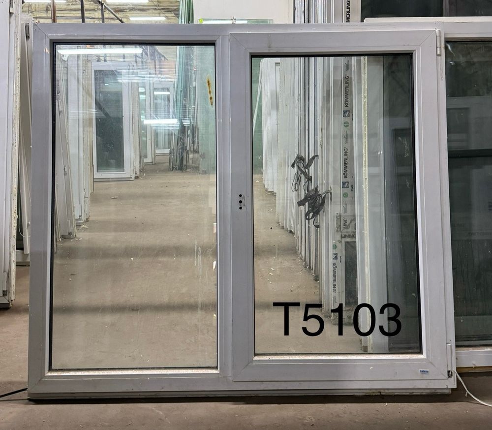 Окно Пластиковое Б/У 128(в) х 146(ш)