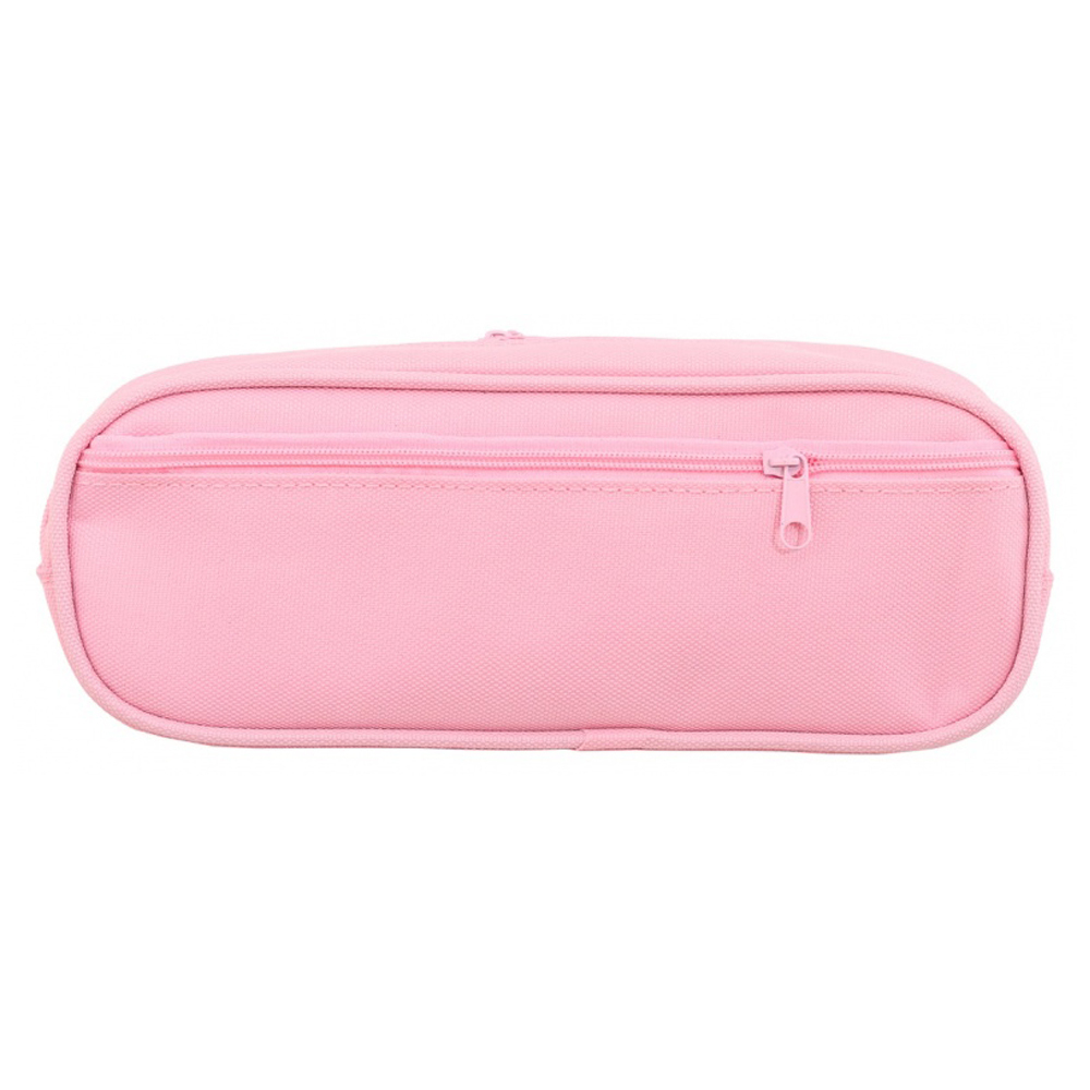 Пенал-косметичка Basir без наполнения, 22*8*5 см, серия "Капибара", с брелоком, 2 отделения на молнии