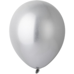 Шар латексный Хром 30 см (Серебро)