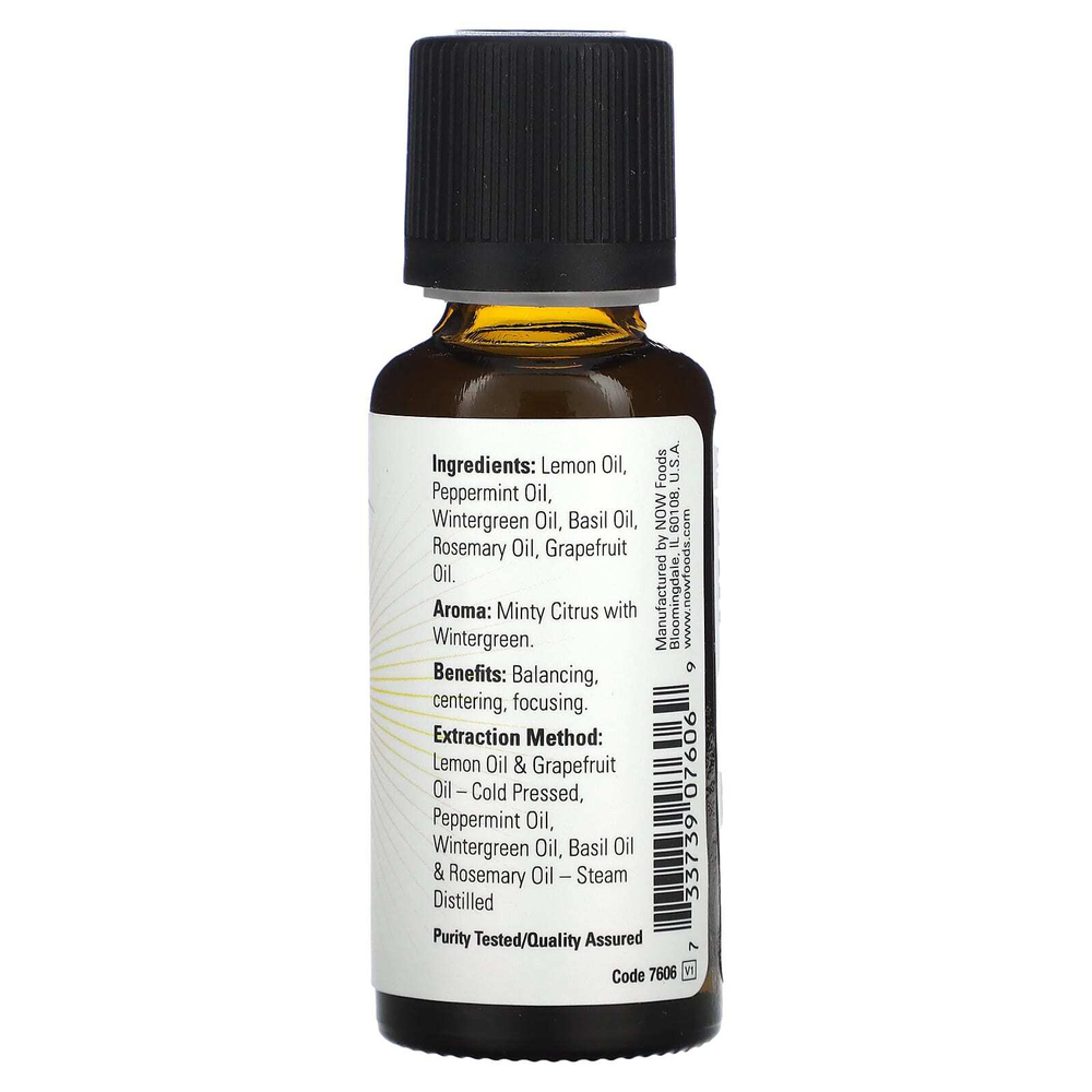 NOW Foods, Essential Oils, Mental Focus, 30 мл (1 жидк. унц.)