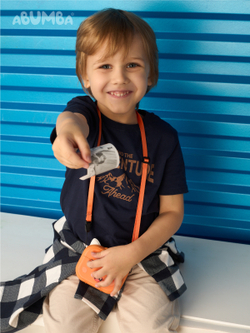 Фотоаппарат детский мгновенной печати Abumba Лисёнок