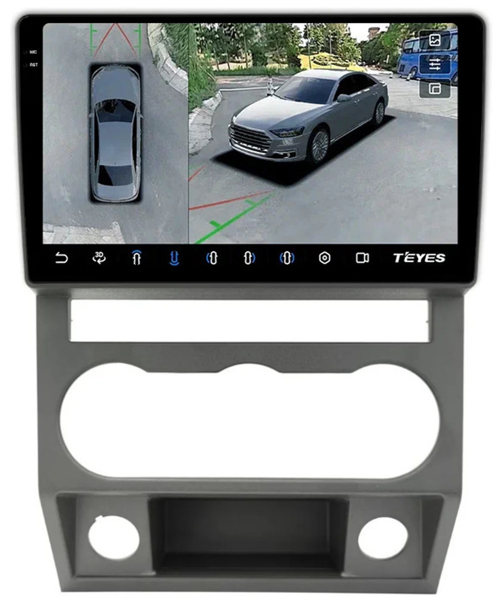 Магнитола для ГАЗель Next, ГАЗон Некст - Teyes CC3-2K-360 на Android 10, 2K QLED, 6Гб+128Гб, CarPlay, 4G SIM-слот, 4 камеры в комплекте