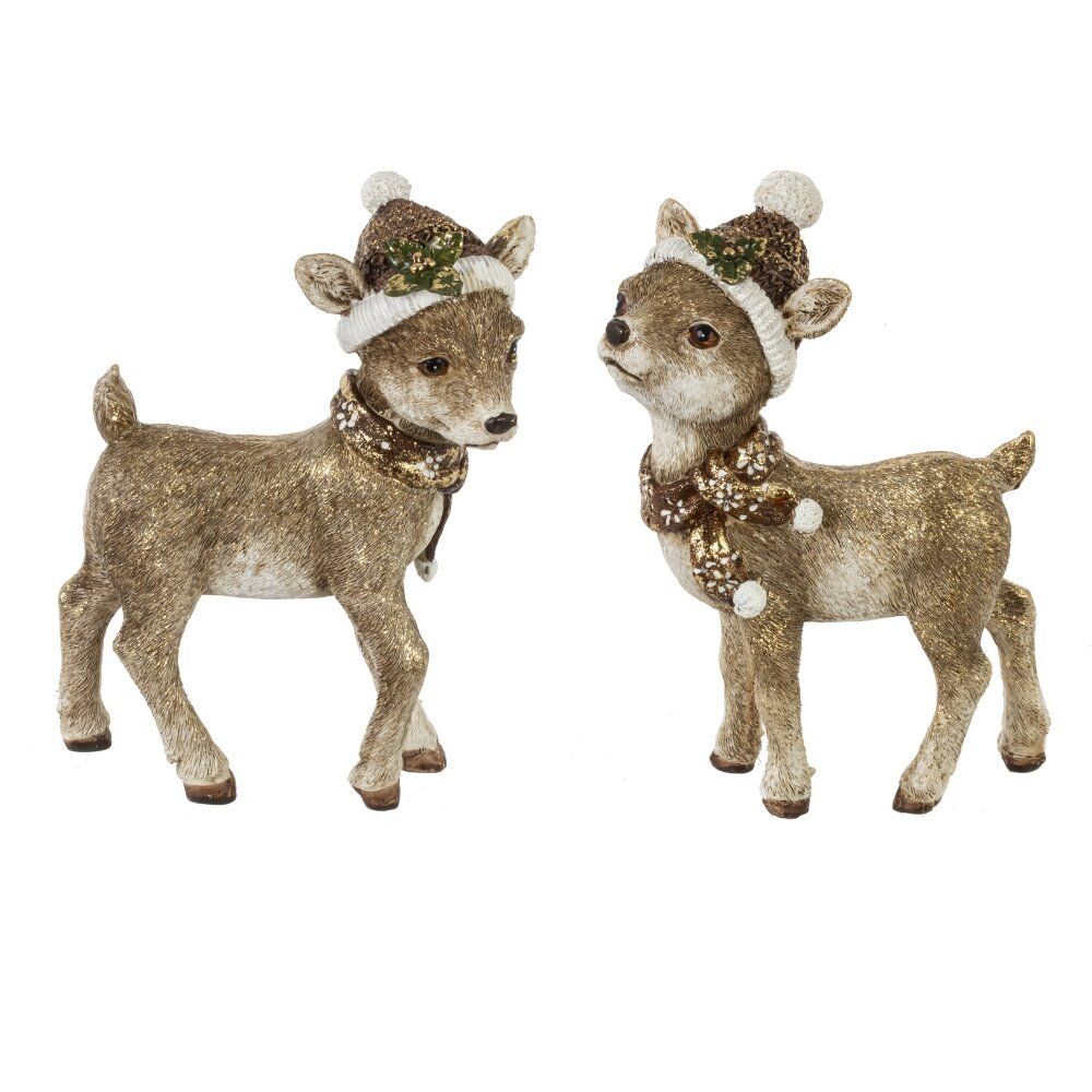GAEM Фигурка декоративная "Олень", L13 W6 H18 см, 2в.