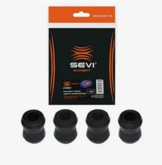 Втулки аммортизатора заднего 2101-07-2906231 СЕВИ-ЭКСПЕРТ (кт4шт) спаянные 1301