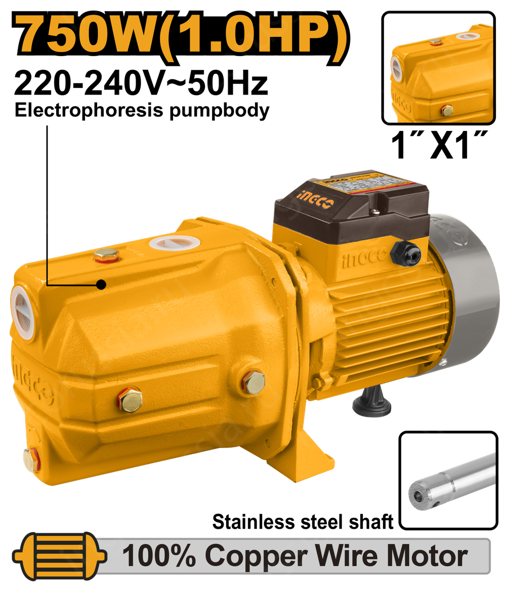 Водяной насос 55л, 750 Вт, кор