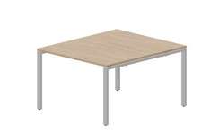 Составной стол Strike на 2 рабочих места 1180х1366х750мм (меламиновые аутлеты)