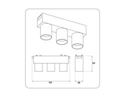 Ambrella Светильник светодиодный трековый для шинопровода Magnetic Ultra Slim Track System GV1504