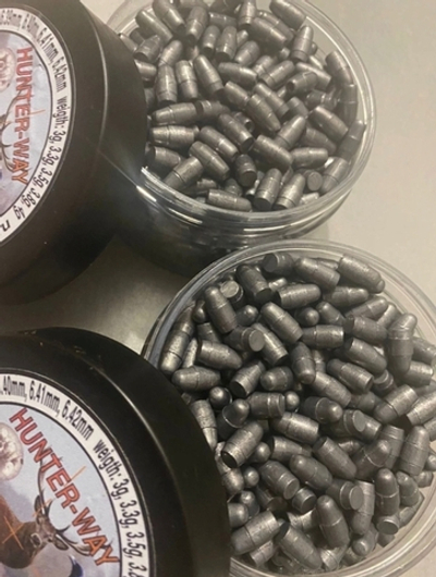 Полнотелые пули 6.35, 3,5гр (трубчатый экспансив) 500шт