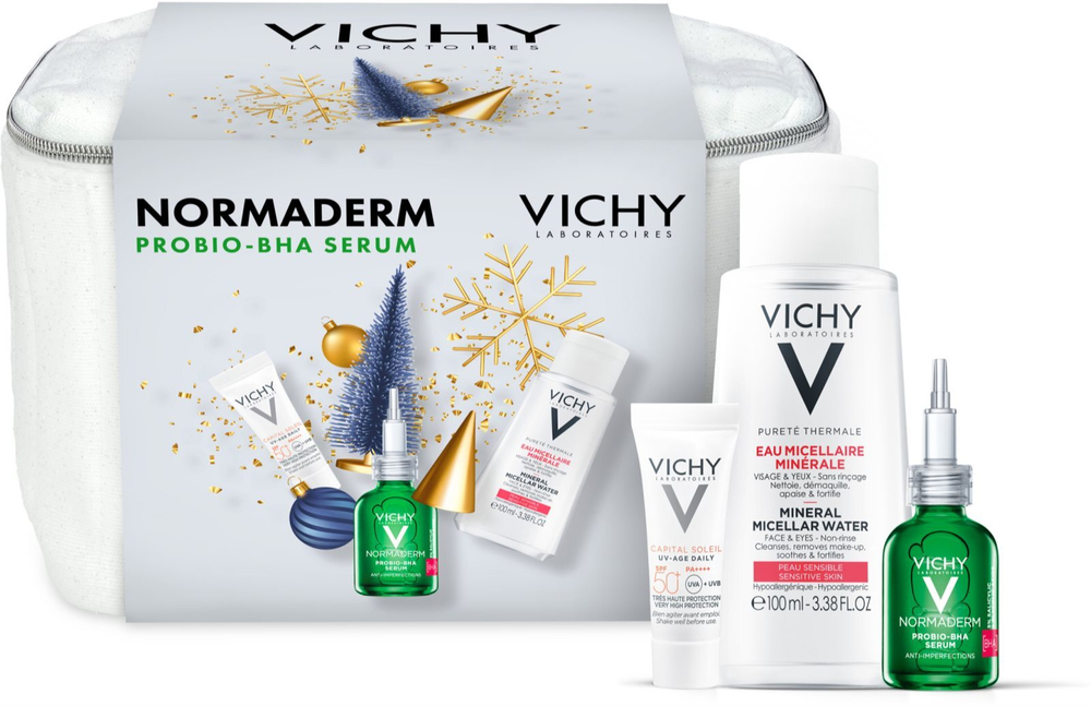 Vichy Normaderm - Рождественский подарочный набор /  3 szt.     / GTIN 8592807580097
