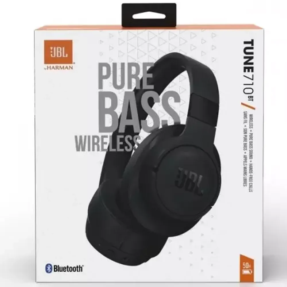 Беспроводные наушники JBL Tune 710BT Black - 5