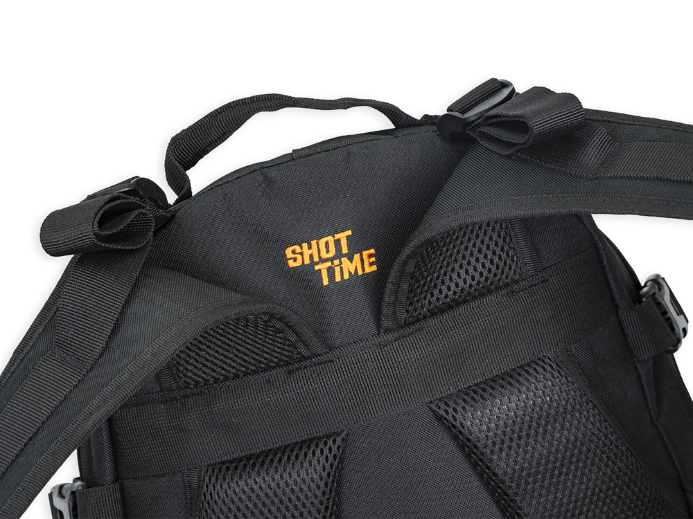 Рюкзак ShotTime городской Basic 25л, полиэстер 900D, MOLLE, 51х31х15 см, чёрный, 900г ST-BP-702 0-BK