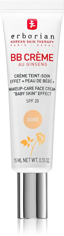 Erborian BB Cream - Тональный крем для идеальной кожи SPF 20 маленькая упаковка, 15 ml