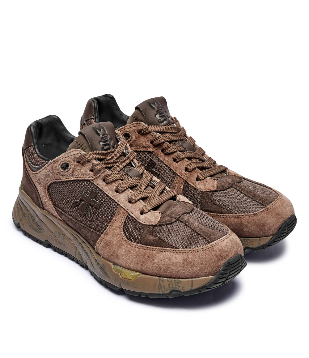 Кожаные кроссовки MASE VAR 6889 Premiata - коричневый(MASE)