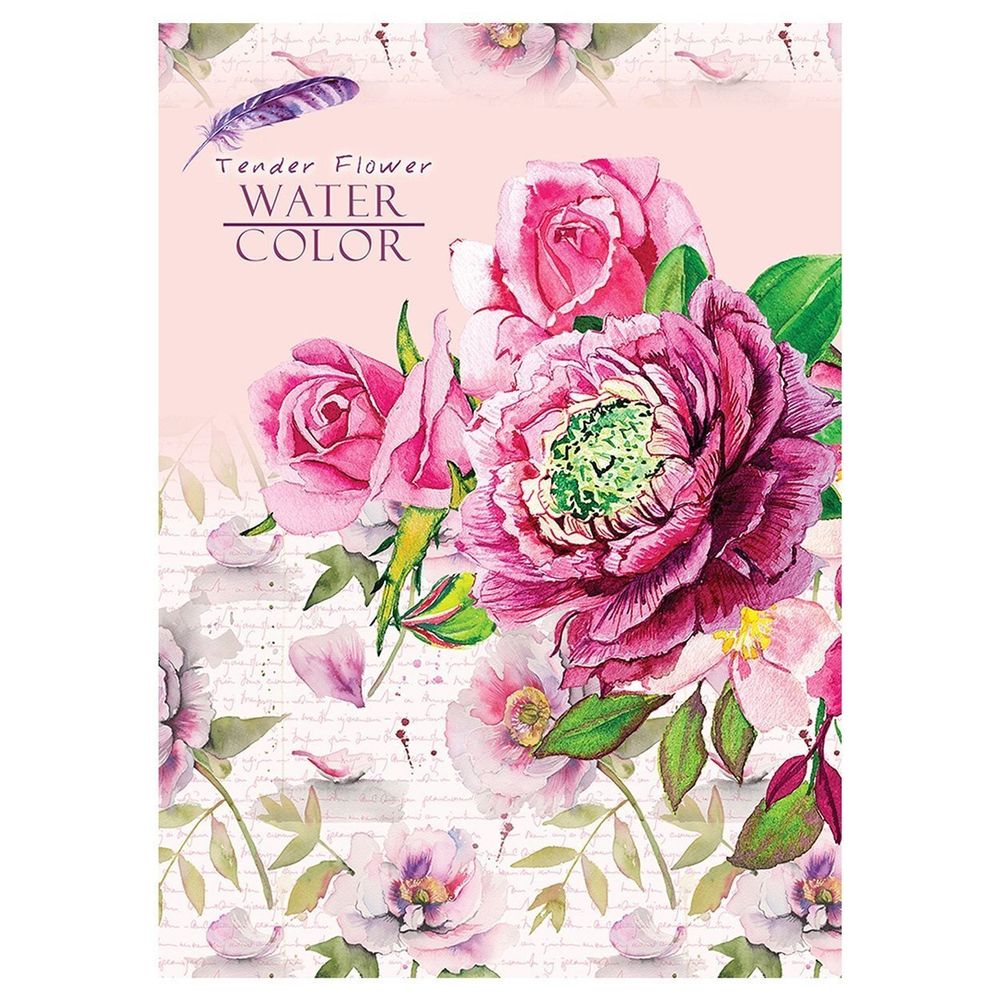 Записная книжка А5, Проф-Пресс, 7БЦ, ламинированный картон, глянцевая ламинация, клетка, 48 л, "Акварельные цветы" Записная книжка А5, Проф-Пресс, 7БЦ, ламинированный картон, глянцевая ламинация, клетка, 48 л, "Акварельные цветы"