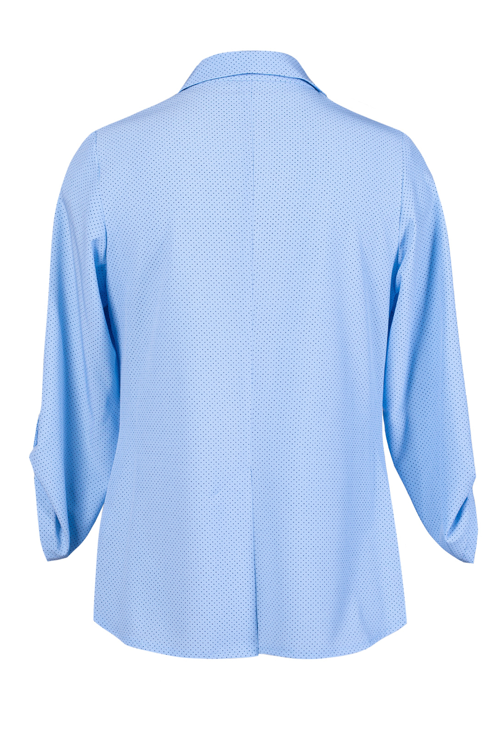 Блузка женская 2623ЛП, голубая точка #176Гот092623ЛП