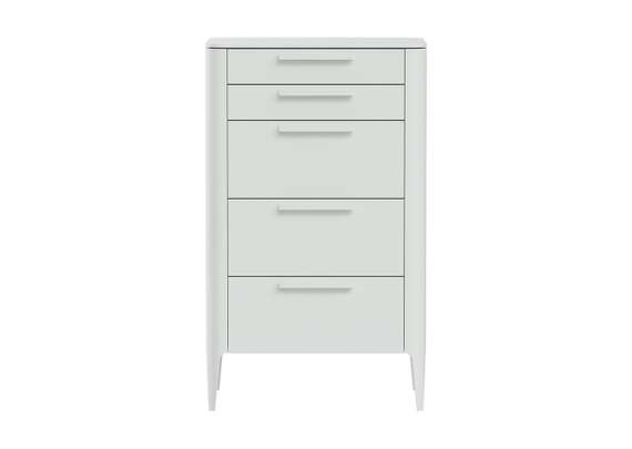Комод Type высокии? 5 ящиков (белый)