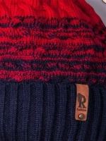 Шапка для мальчика осенняя на завязках