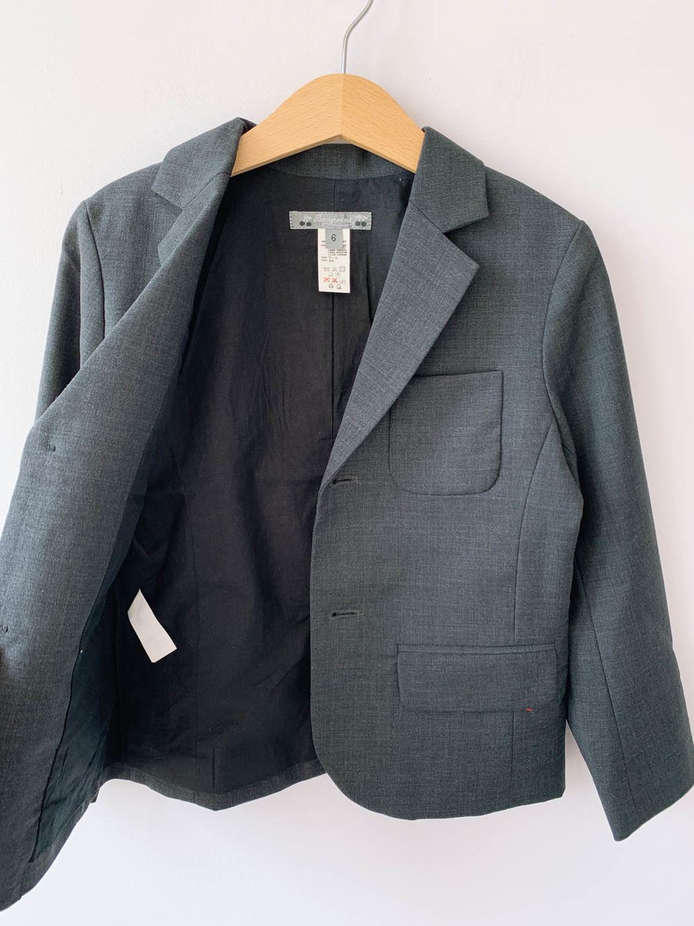 Пиджак шерстяной Bonpoint, 116