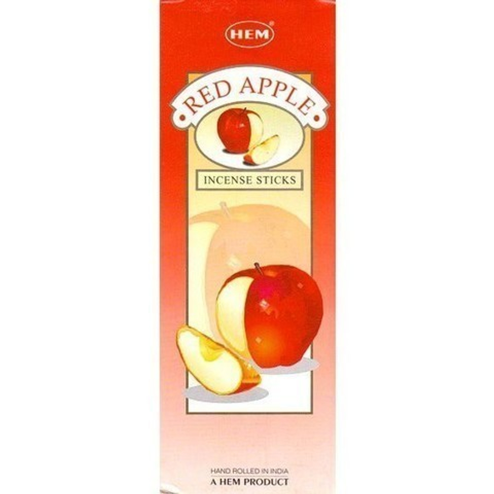 HEM Red Apple шестигранник Благовоние Красное яблоко